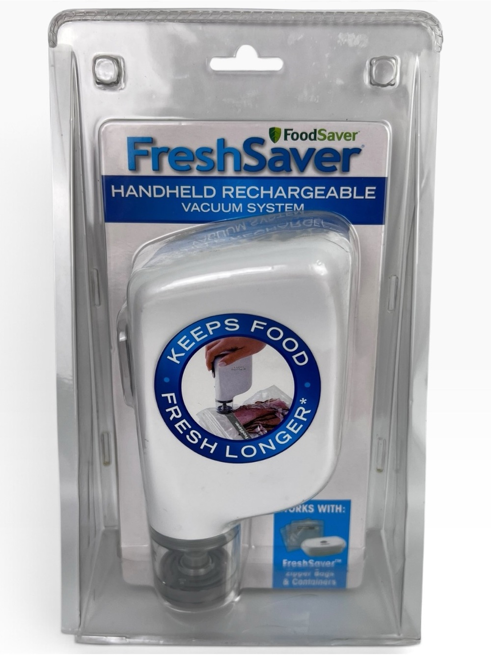 FoodSaver FreshSaver Handheld Rechargeable Vacuum System - NEW FACTORY SEALED